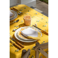 Load image into Gallery viewer, Manzanilla Mustard Rectangular Tablecloth