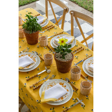 Load image into Gallery viewer, Manzanilla Mustard Rectangular Tablecloth