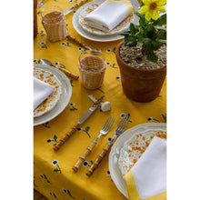 Load image into Gallery viewer, Manzanilla Mustard Rectangular Tablecloth