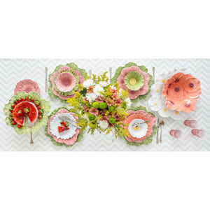 Maria Flor Dahlia Dessert Plate, Set of 4