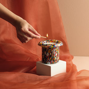 Mille Murano Glass Candle