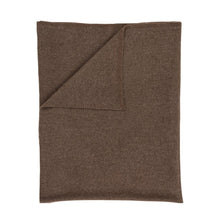 Load image into Gallery viewer, Moss Coffee Cashmere Throw