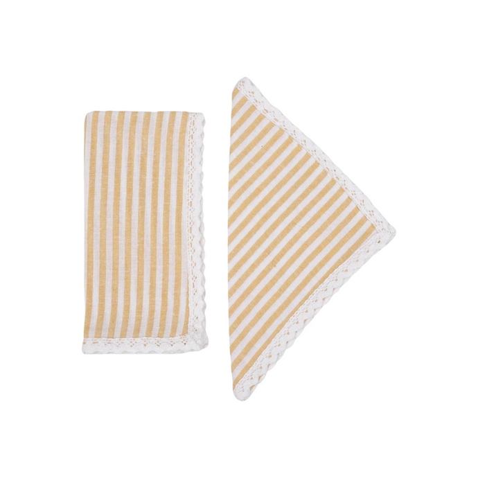 Striped Napkins , Set of 4