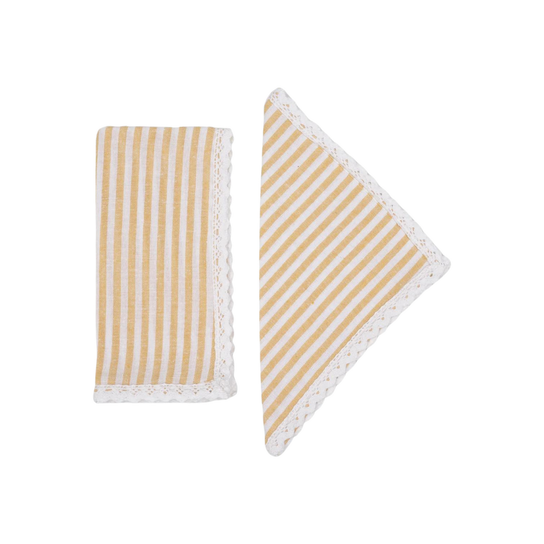 Stripped Napkins , Set of 4