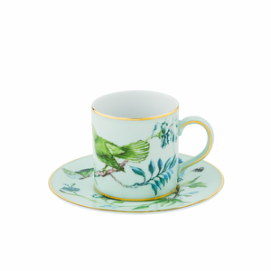 Secret Garden Coffee Cup & Saucer, Set of 2