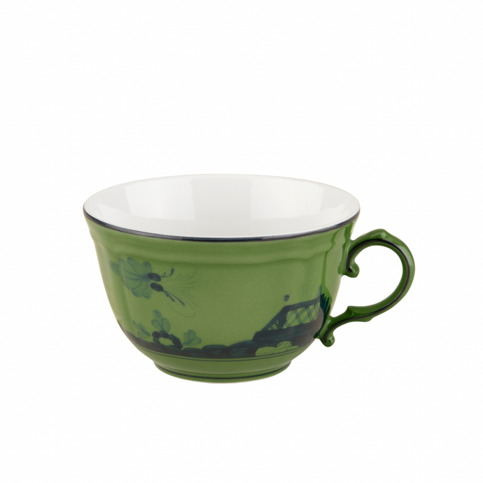Oriente Italiano Malachite Tea Cup & Saucer, Set of 2