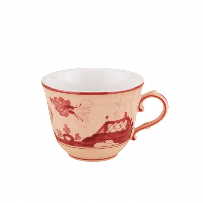Oriente Italiano Vermiglio Coffee Cup & Saucer, Set of 2