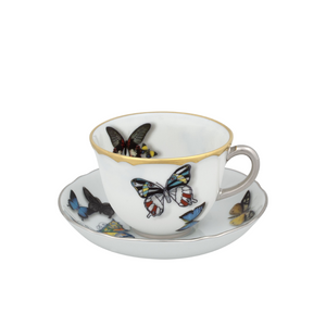 Butterfly Parade by Christian Lacroix Coffee Cup & Saucer, Set of 4