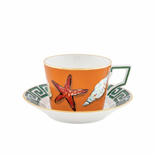 Load image into Gallery viewer, Il Viaggio Di Nettuno Tea Cup &amp; Saucer, Set of 2
