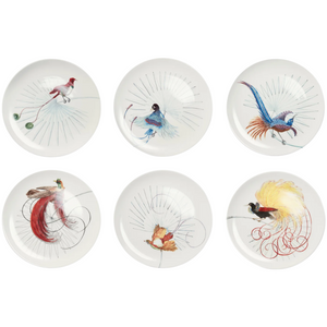 Birds of Paradise Dinner Plate, Set of 6