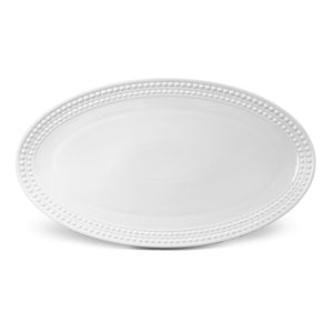 Perlee White Oval Platter