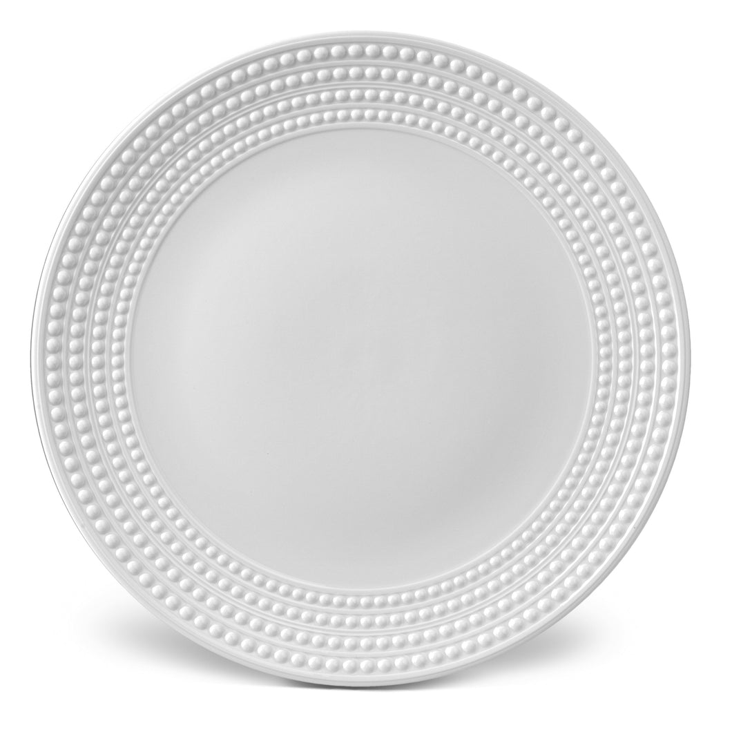 Perlee White Round Platter