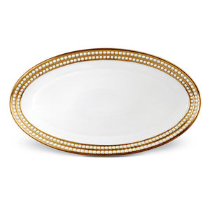 Perlee Gold Oval Platter