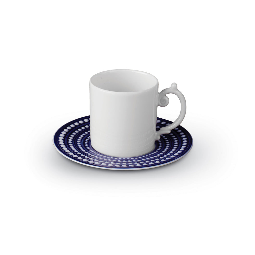 Perlee Bleu Espresso Cup & Saucer