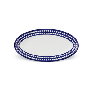 Perlee Bleu Oval Platter