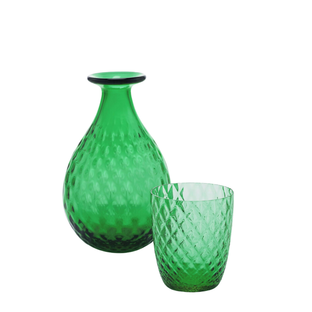 Balloton Green Carafe & Tumbler