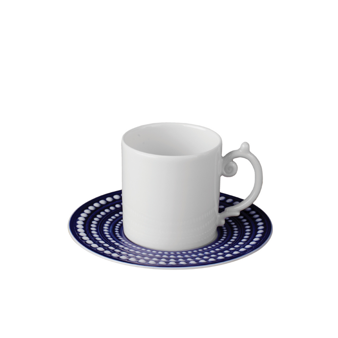 Perlee Bleu Espresso Cup & Saucer