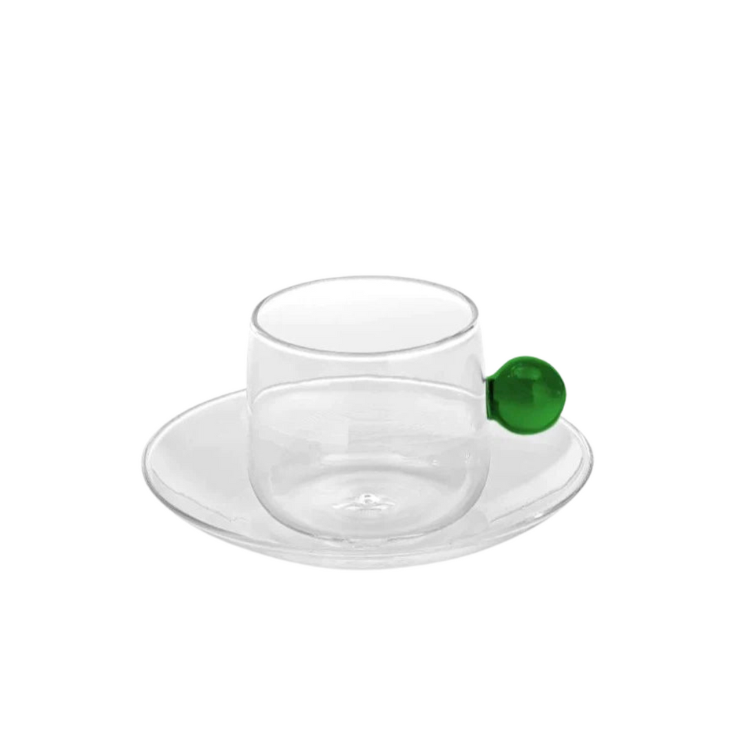 Bilia Espresso Cup & Saucer, Set of 4