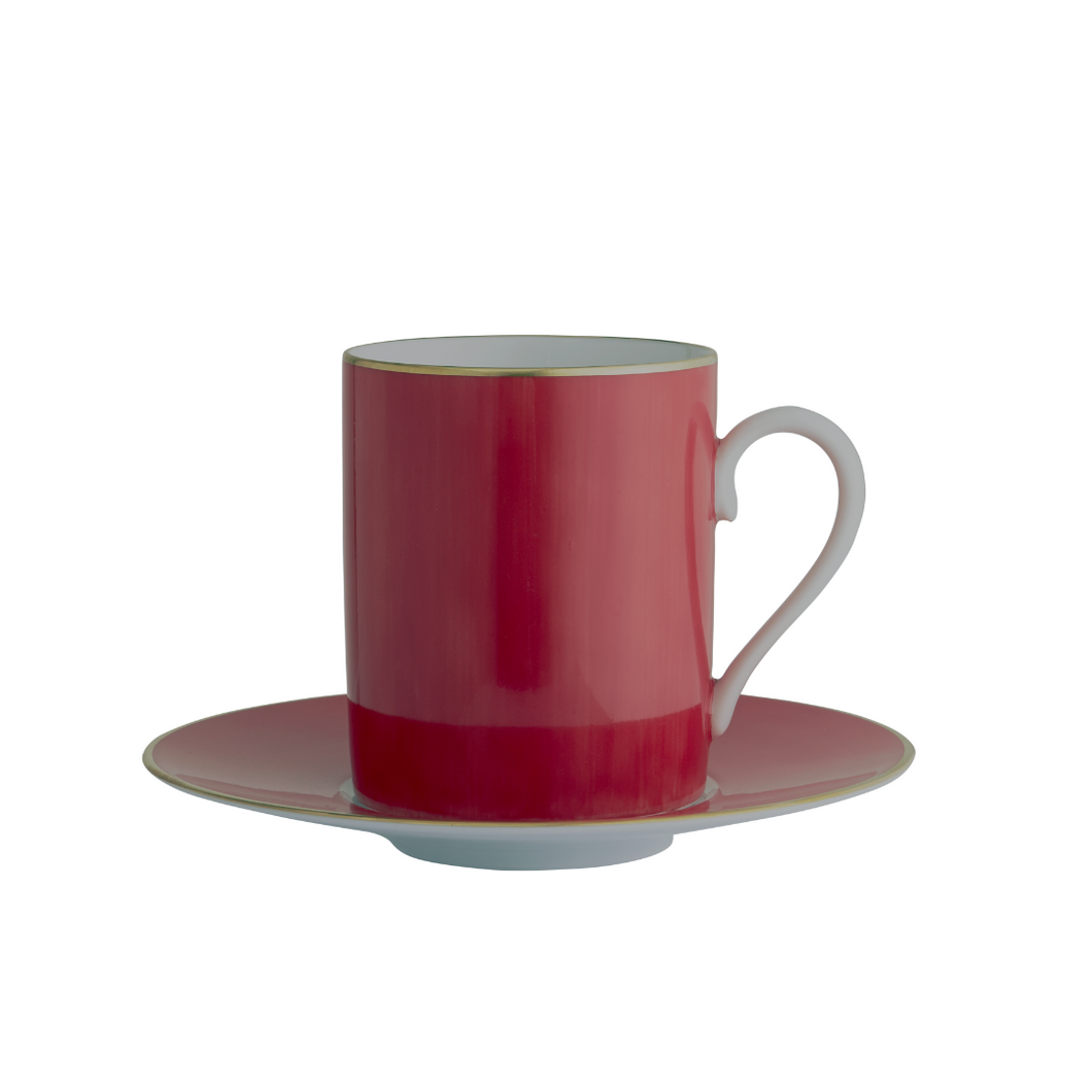 Lexington Rouge Tall Cup & Saucer
