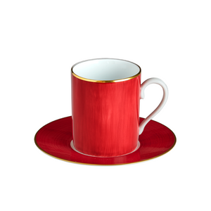 Lexington Ruby Tall Cup & Saucer