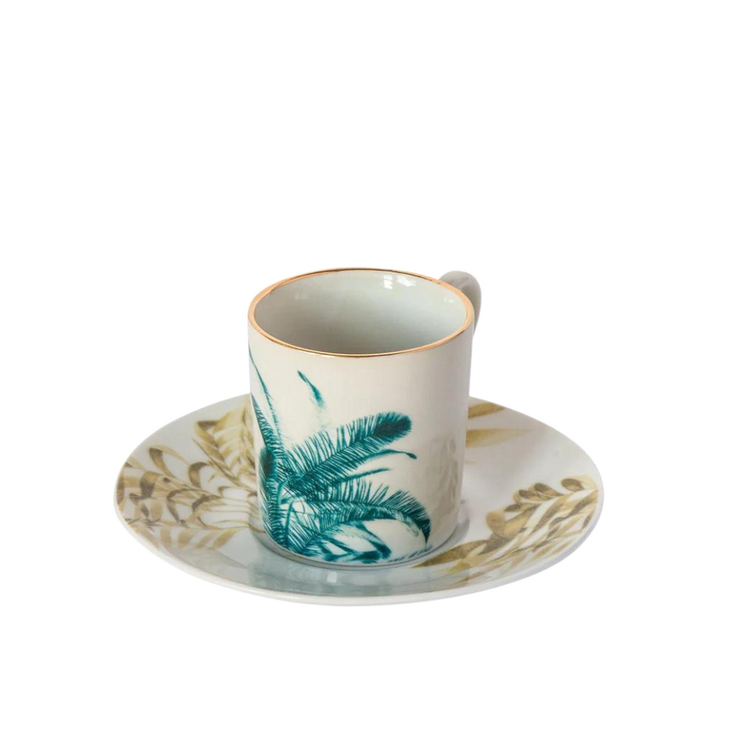 Las Palmas Espresso Cups, Set of 6