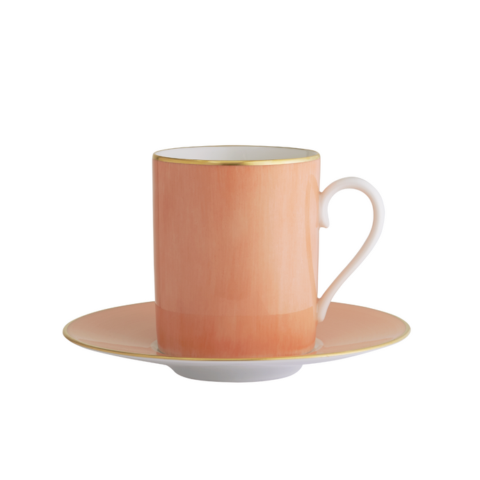 Lexington Salmon Tall Cup & Saucer