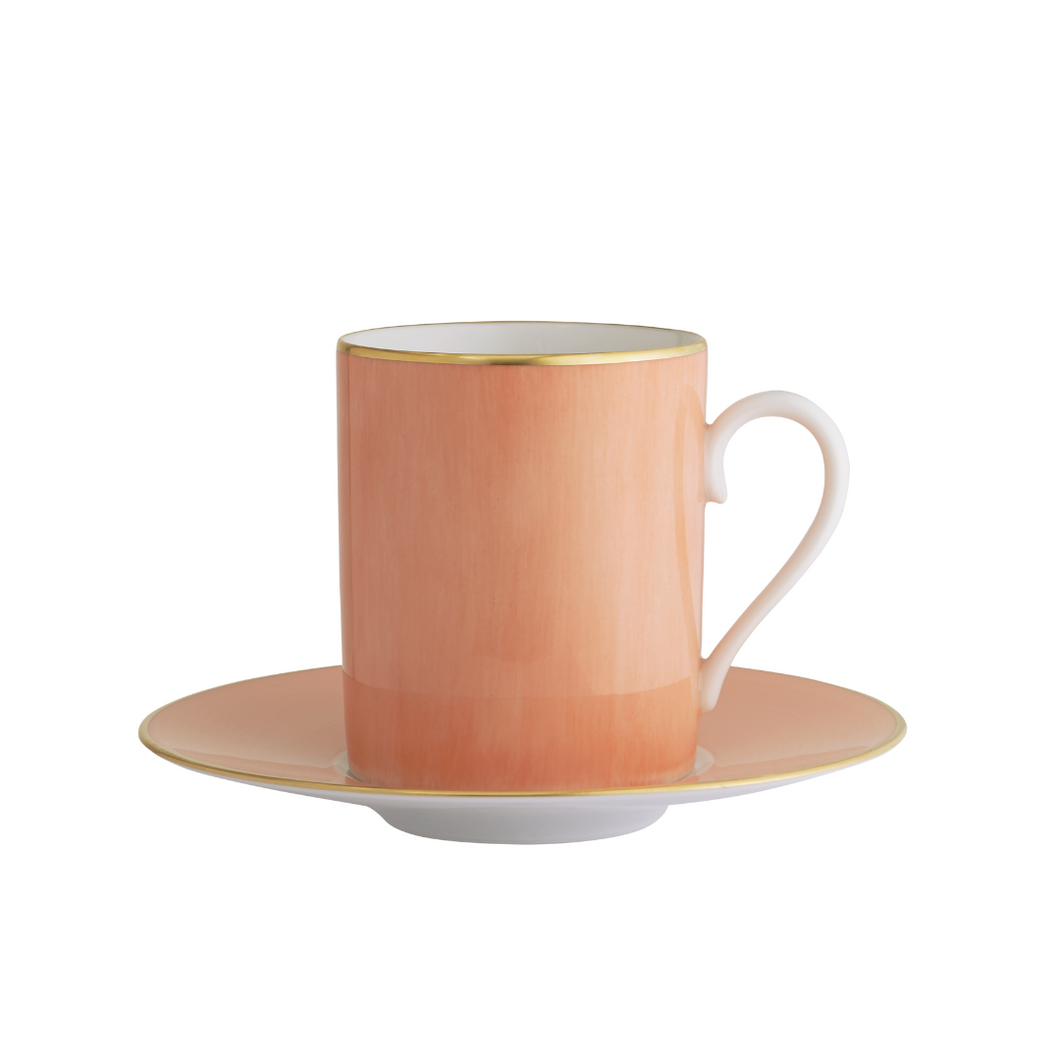 Lexington Salmon Tall Cup & Saucer