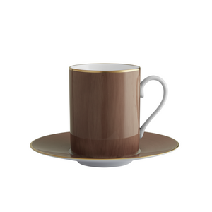 Lexington Taupe Tall Cup & Saucer