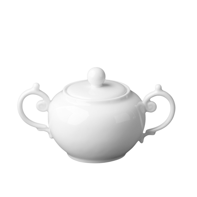 Perlee White Sugar Bowl