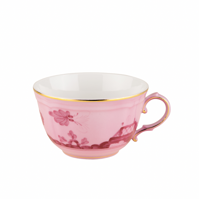 Oriente Italiano Porpora Tea Cup & Saucer, Set of 2