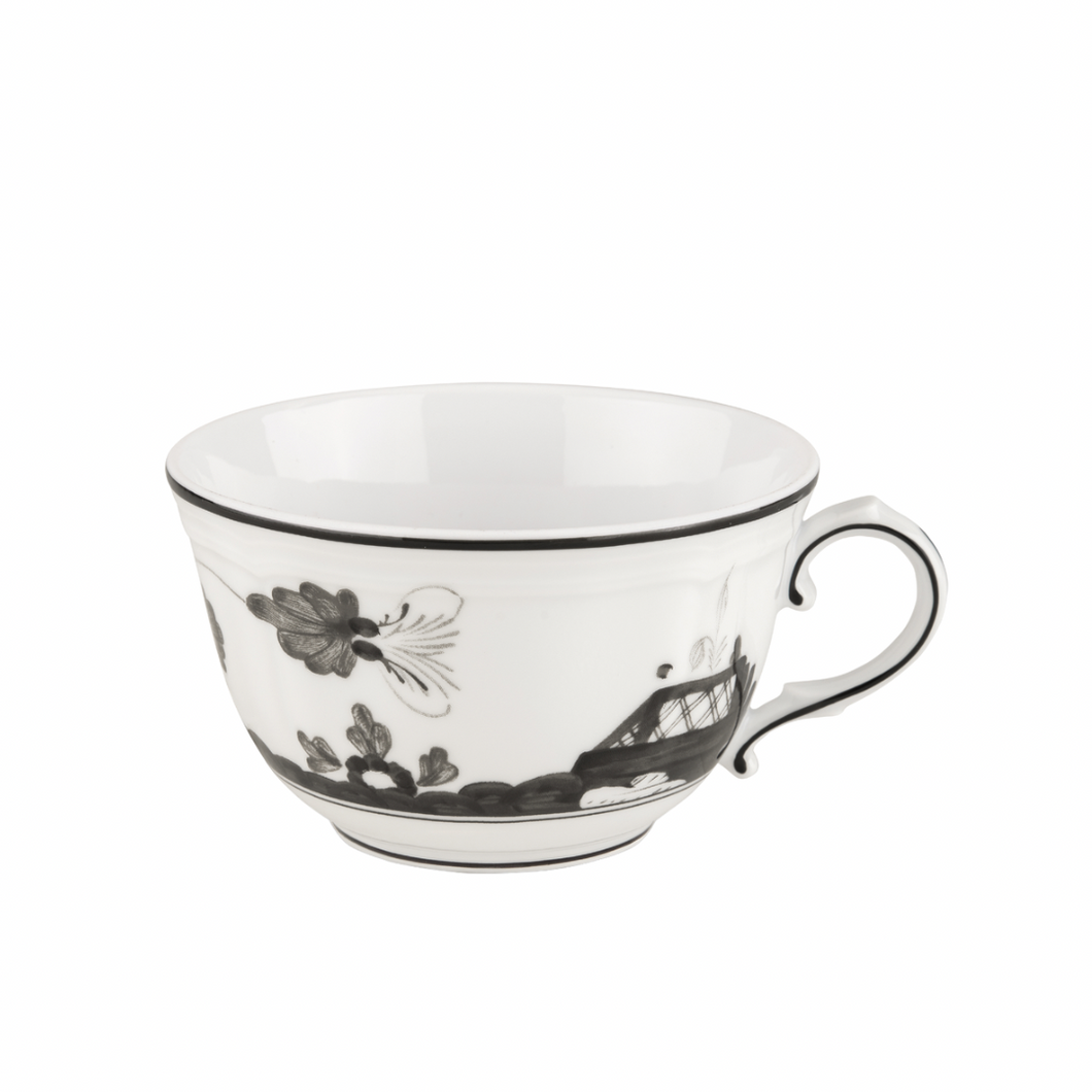 Oriente Italiano Albus Tea Cup & Saucer, Set of 2