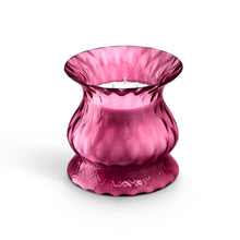 Load image into Gallery viewer, Tulip Ruby Murano Glass Candle