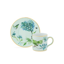 Load image into Gallery viewer, Secret Garden Coffee Cup &amp; Saucer, Set of 2