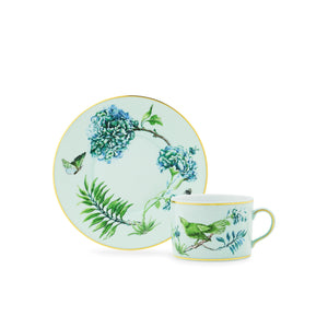 Secret Garden Tea Cup & Saucer, Set of 2