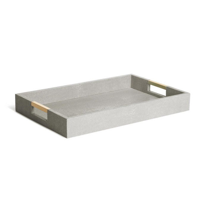Modern Shagreen Desk Tray