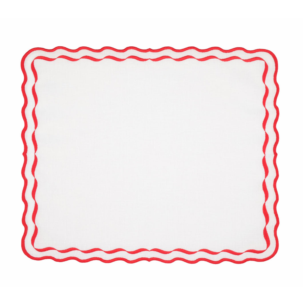 Lace Red Placemat