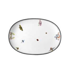 Arcadia White Oval Platter