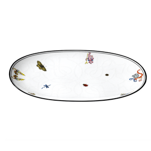 Arcadia White Oval Platter