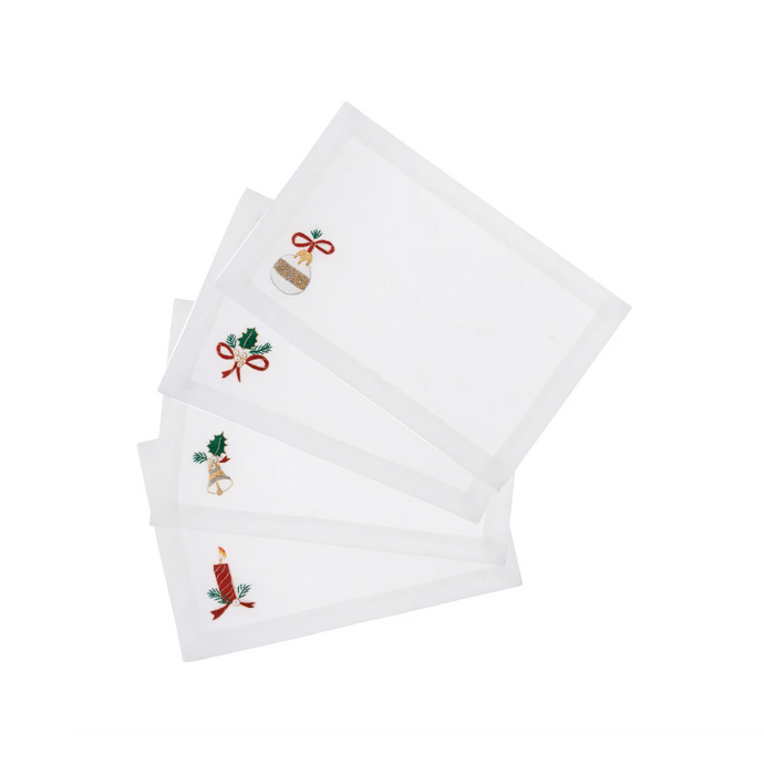 Holiday Cocktail Napkin, Set of 8