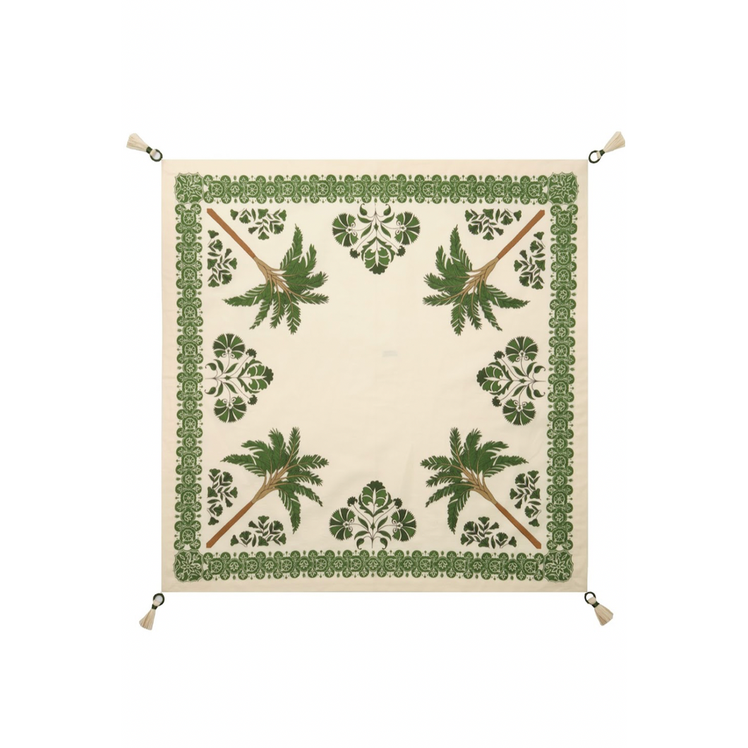 Suzani Amazónico Dark Jungle Dinner Napkin, Set of 4
