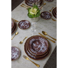 Load image into Gallery viewer, Oriente Italiano Castagna Dessert Plate, Set of 2