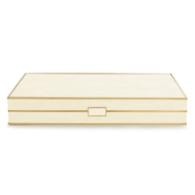 Load image into Gallery viewer, Shagreen Backgammon Set