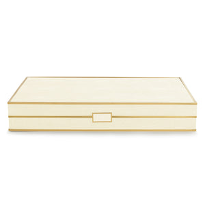 Shagreen Backgammon Set