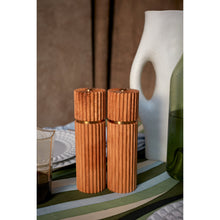 Load image into Gallery viewer, Ionic Natural Oak Salt &amp; Pepper Mill, Set of 2