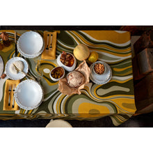 Load image into Gallery viewer, Haas Mojave White &amp; Gold Dinner Plate