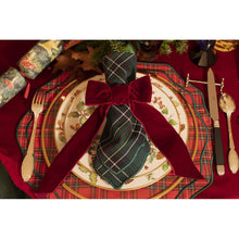Load image into Gallery viewer, Wine Velvet Bow, Set of 4