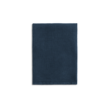 Load image into Gallery viewer, Linen Sateen Blue Tablecloth