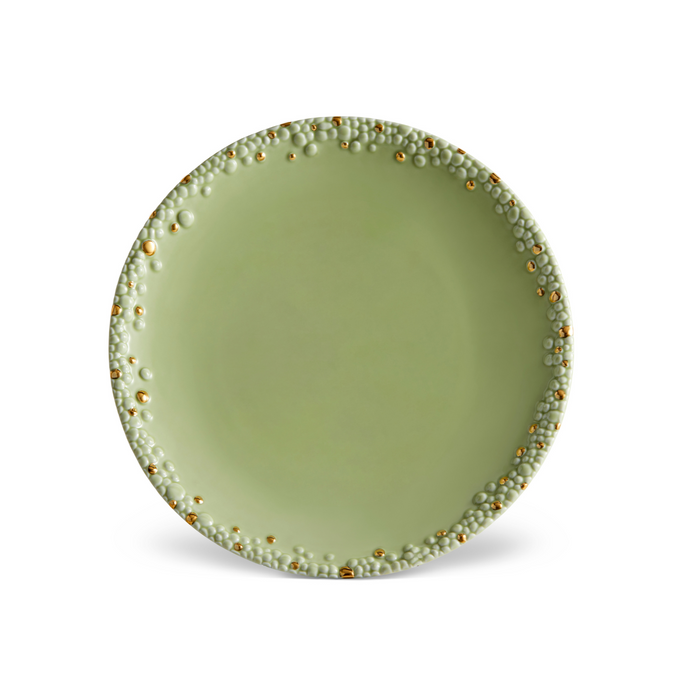 Haas Mojave Matcha & Gold Dinner Plate