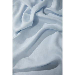 Linen Sateen Light Blue Tablecloth
