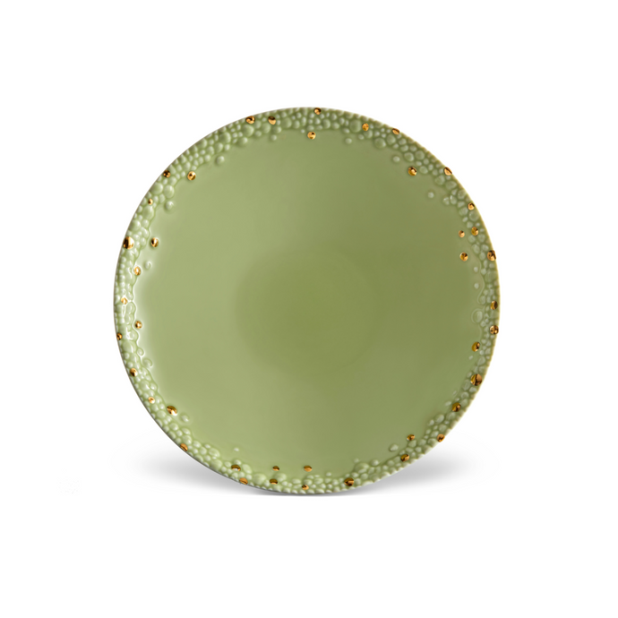 Haas Mojave Matcha & Gold Soup Plate